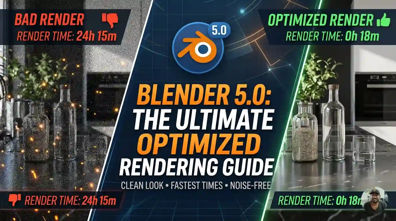 Optimized Blender 5 Cycles Settings